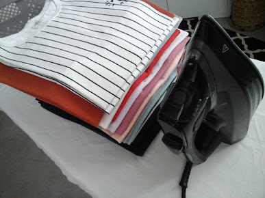 Panier de linge prêt à livrer